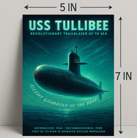 Uss Tullibee Silent Guardian Of The Poster PosterGoat