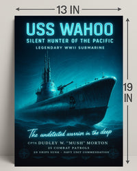 Uss Wahoo Silent Hunter Of The Pacific Poster PosterGoat
