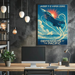 VIPER ZERO Aviation Art Poster PosterGoat