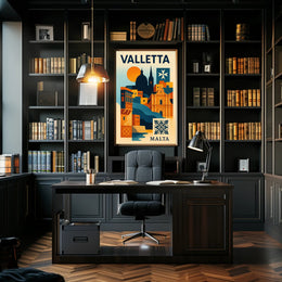 Valletta A Mediterranean Gem Poster PosterGoat