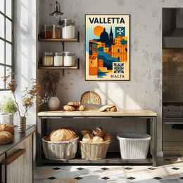 Valletta A Mediterranean Gem Poster PosterGoat