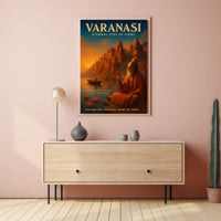 Varanasi Eternal City of Light Poster PosterGoat