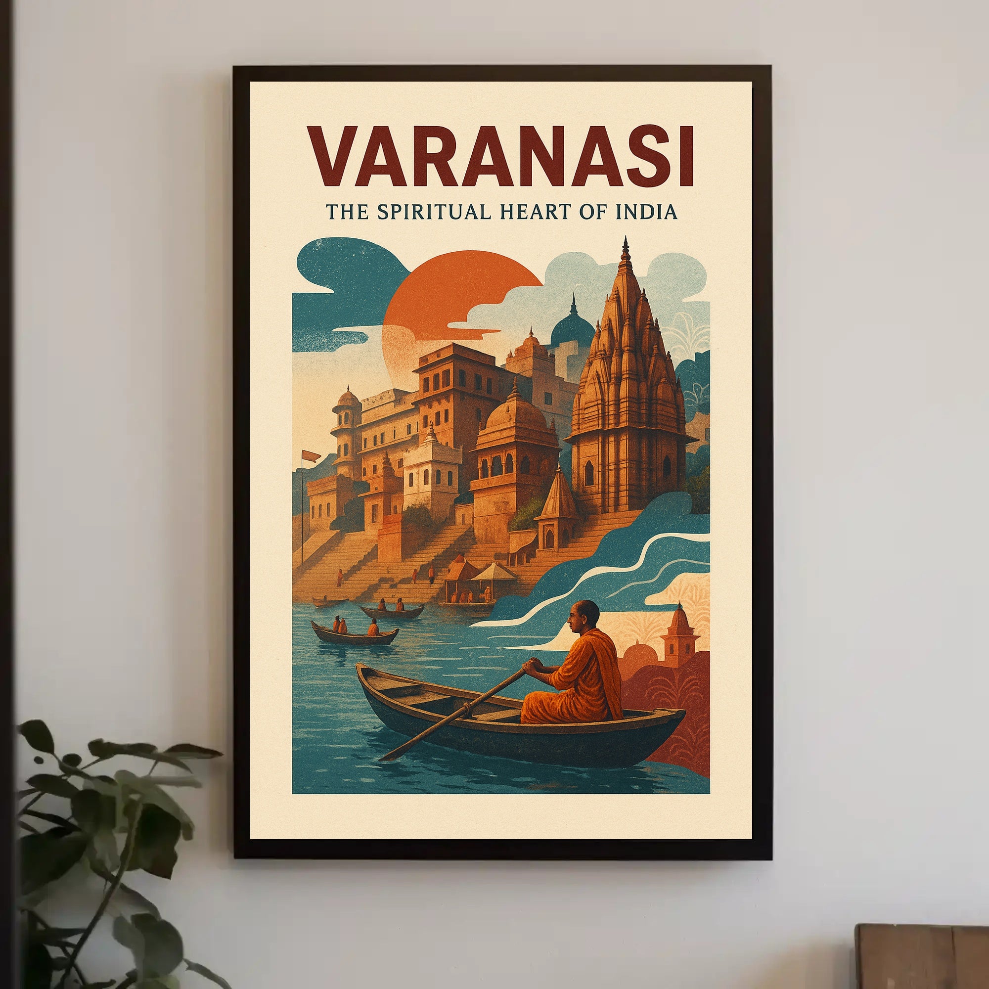 Varanasi The Spiritual Heart of India Poster PosterGoat
