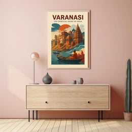 Varanasi The Spiritual Heart of India Poster PosterGoat