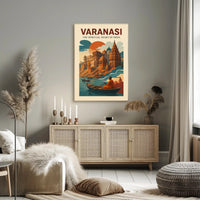 Varanasi The Spiritual Heart of India Poster PosterGoat