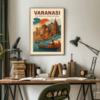 Varanasi The Spiritual Heart of India Poster PosterGoat