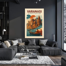 Varanasi The Spiritual Heart of India Poster PosterGoat