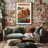 Varanasi The Spiritual Heart of India Poster PosterGoat