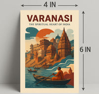 Varanasi The Spiritual Heart of India Poster PosterGoat