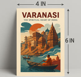 Varanasi The Spiritual Heart of India Poster PosterGoat