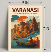 Varanasi The Spiritual Heart of India Poster PosterGoat