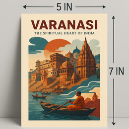 Varanasi The Spiritual Heart of India Poster PosterGoat