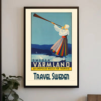 Värmland Travel Swedish Culture Poster - Travel Poster PosterGoat