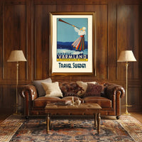 Värmland Travel Swedish Culture Poster - Travel Poster PosterGoat