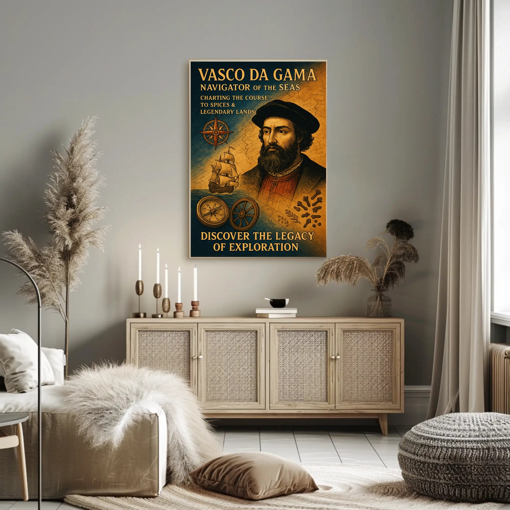 Vasco da Gama Navigator of the Seas Poster PosterGoat