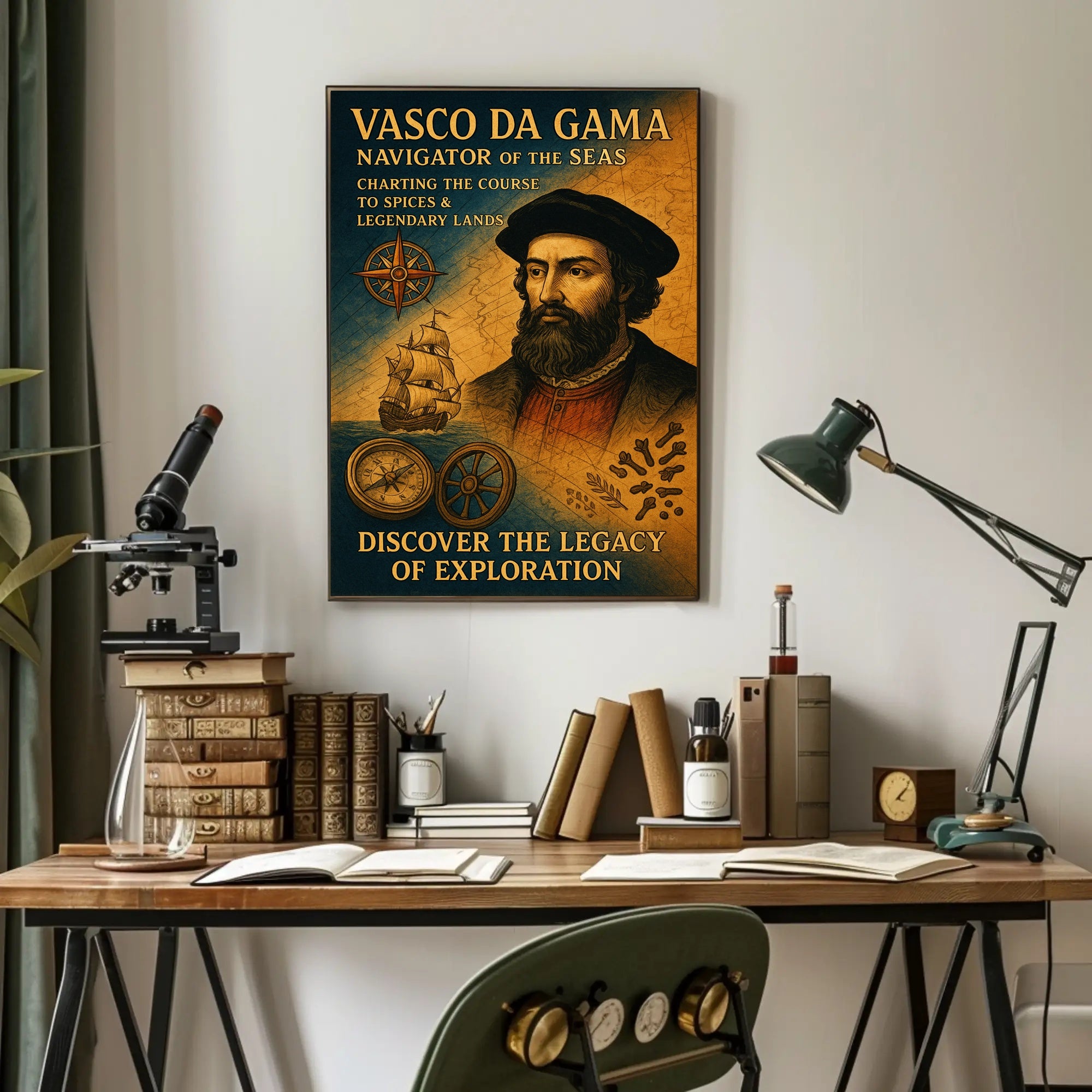 Vasco da Gama Navigator of the Seas Poster PosterGoat