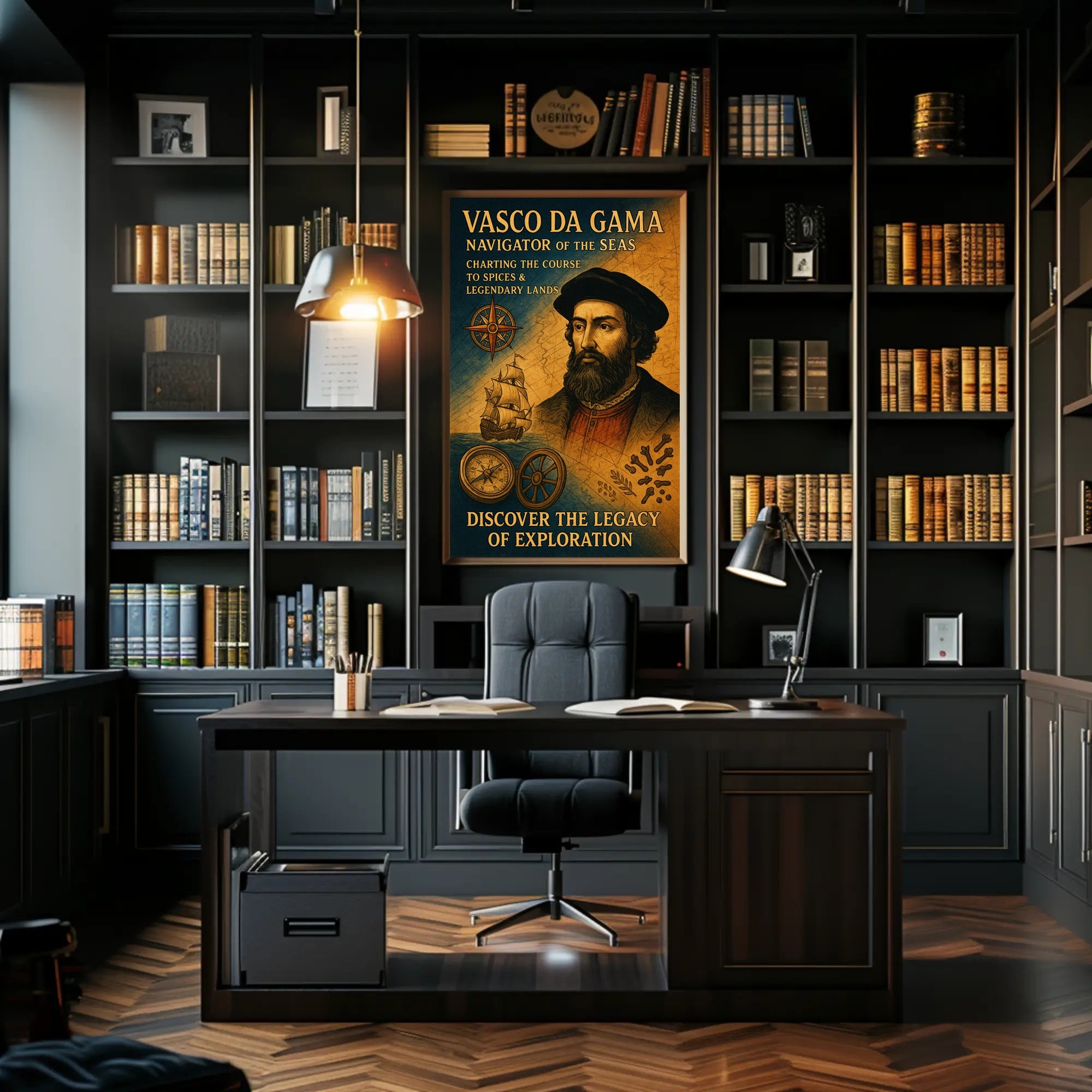 Vasco da Gama Navigator of the Seas Poster PosterGoat