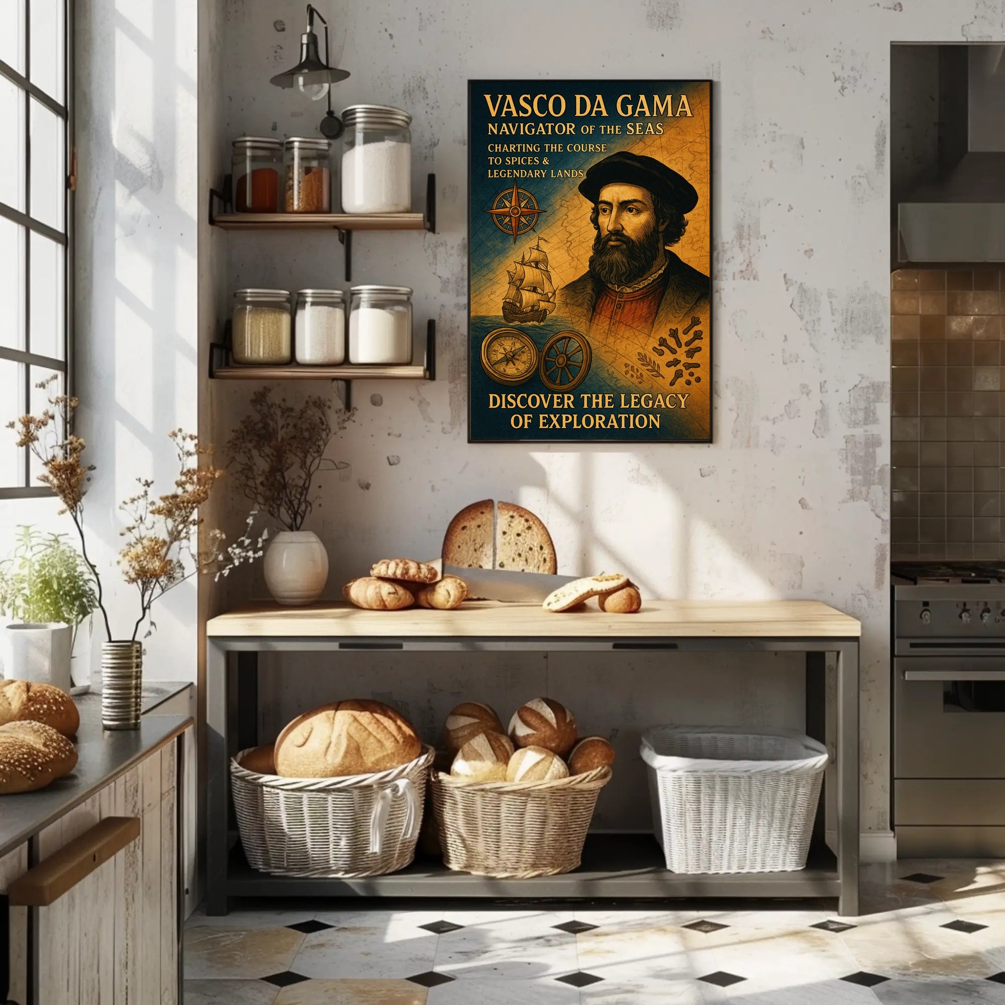 Vasco da Gama Navigator of the Seas Poster PosterGoat