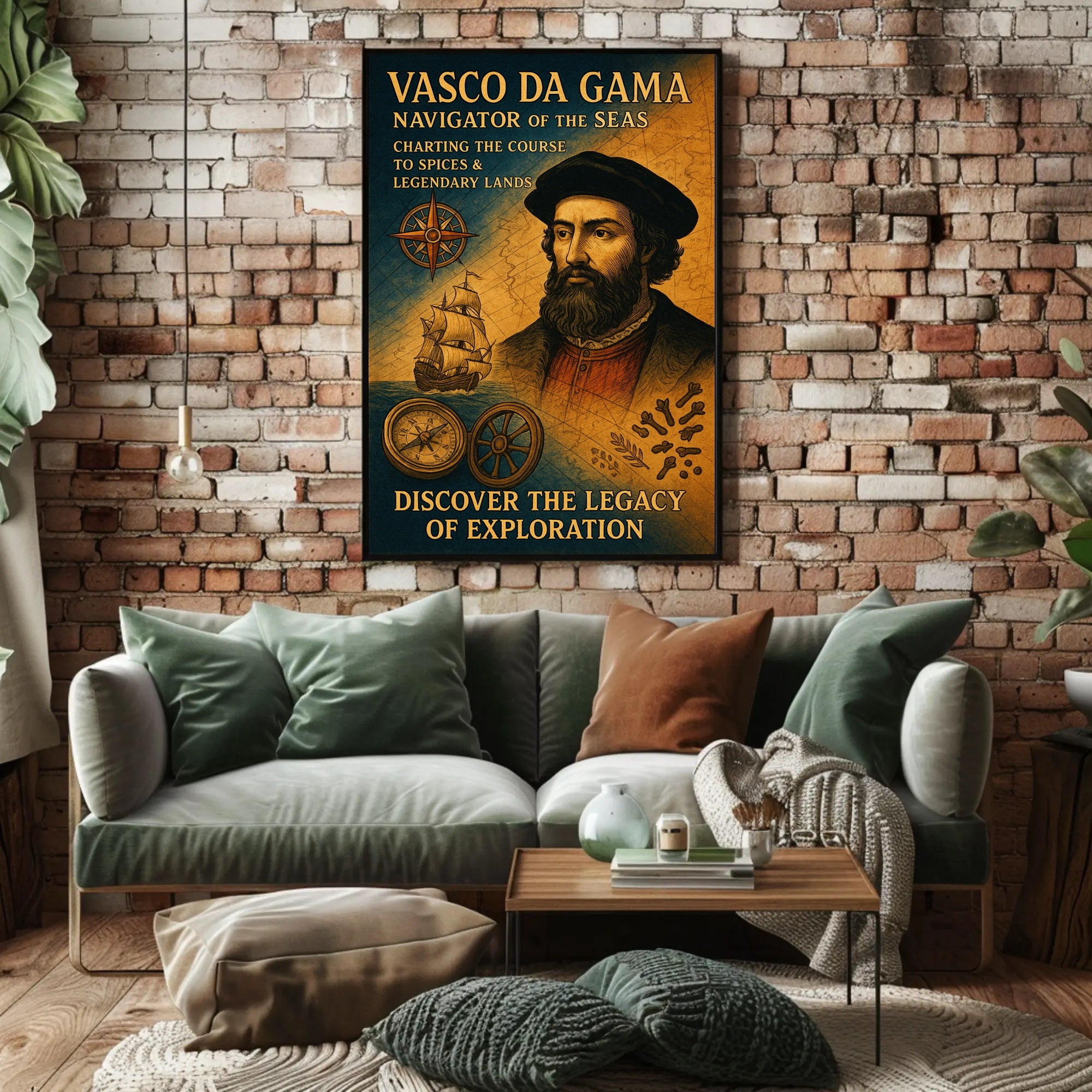 Vasco da Gama Navigator of the Seas Poster PosterGoat