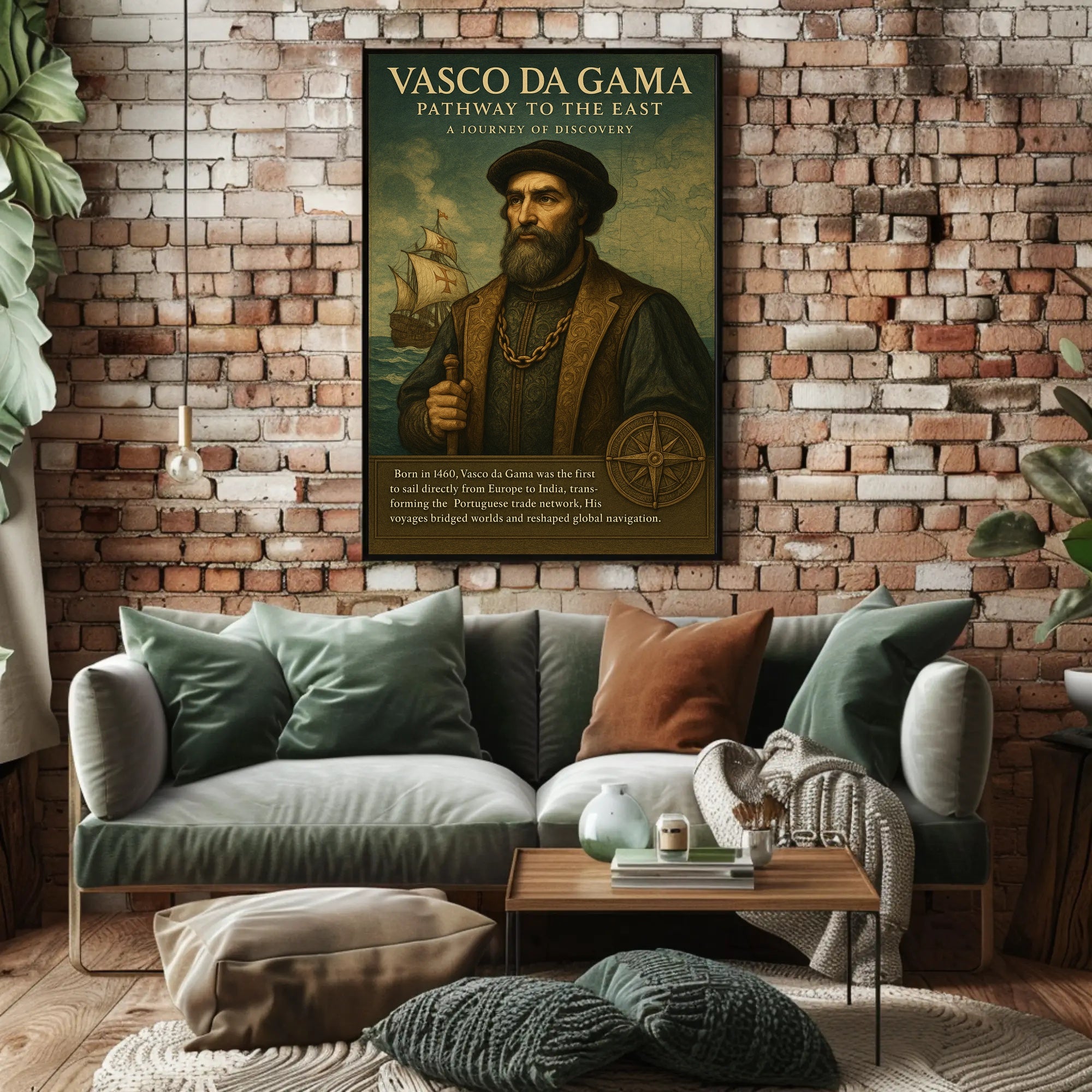 Vasco da Gama Pathway to the East Poster PosterGoat
