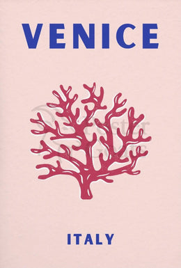 Venetian Elegance Modern Art Travel Poster PosterGoat