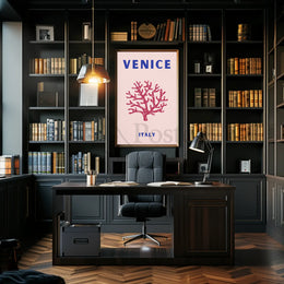 Venetian Elegance Modern Art Travel Poster PosterGoat