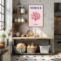 Venetian Elegance Modern Art Travel Poster PosterGoat