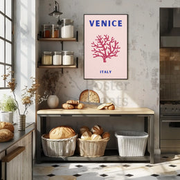 Venetian Elegance Modern Art Travel Poster PosterGoat