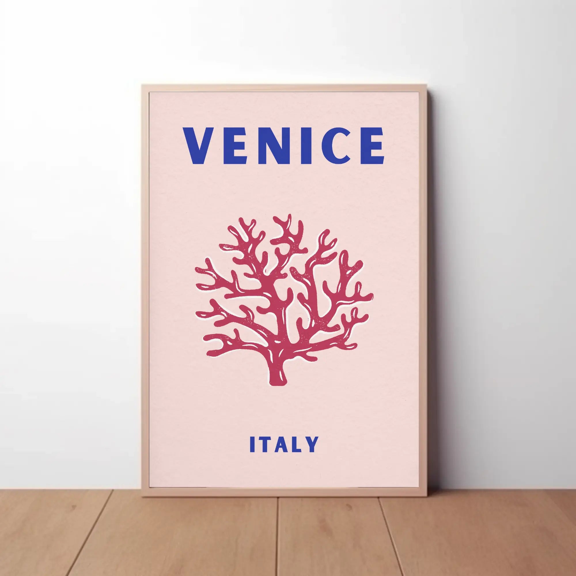 Venetian Elegance Modern Art Travel Poster PosterGoat