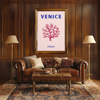 Venetian Elegance Modern Art Travel Poster PosterGoat