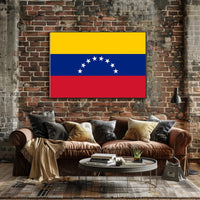 Venezuelan Pride Flag Celebration Country Flag Poster PosterGoat