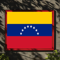 Venezuelan Pride Flag Celebration Country Flag Poster PosterGoat