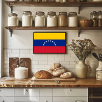 Venezuelan Pride Flag Celebration Country Flag Poster PosterGoat