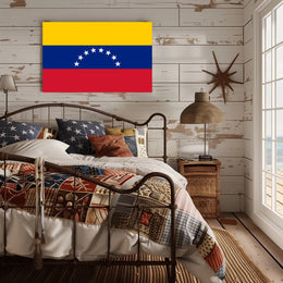 Venezuelan Pride Flag Celebration Country Flag Poster PosterGoat