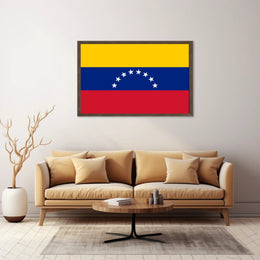 Venezuelan Pride Flag Celebration Country Flag Poster PosterGoat