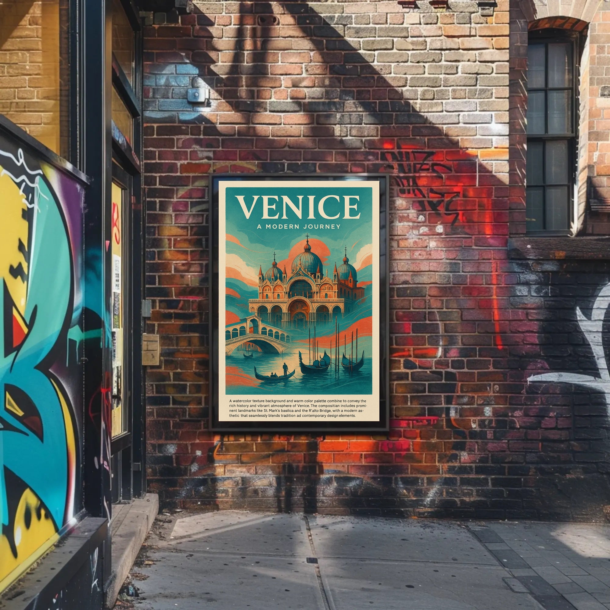 Venice A Modern Journey Poster PosterGoat