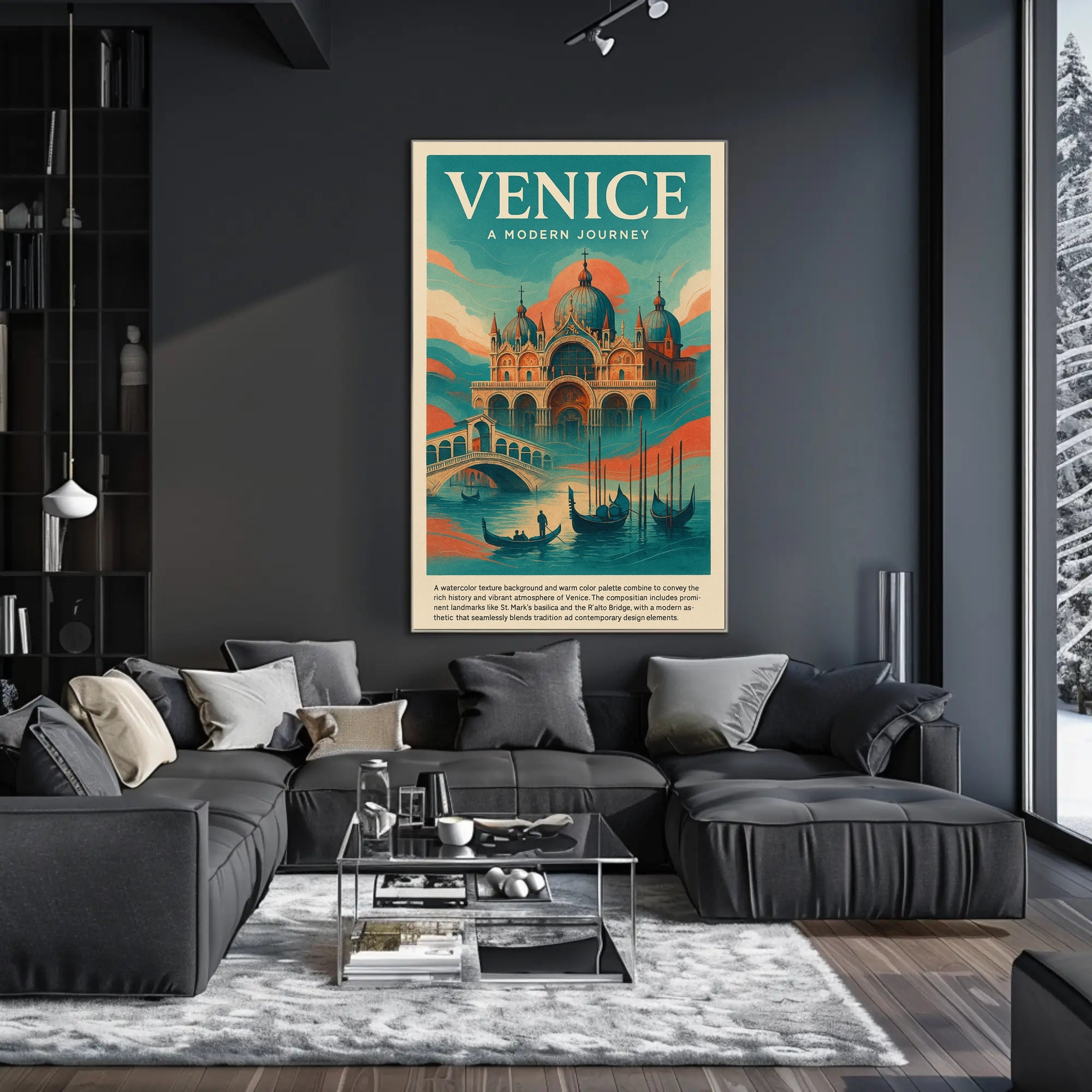 Venice A Modern Journey Poster PosterGoat