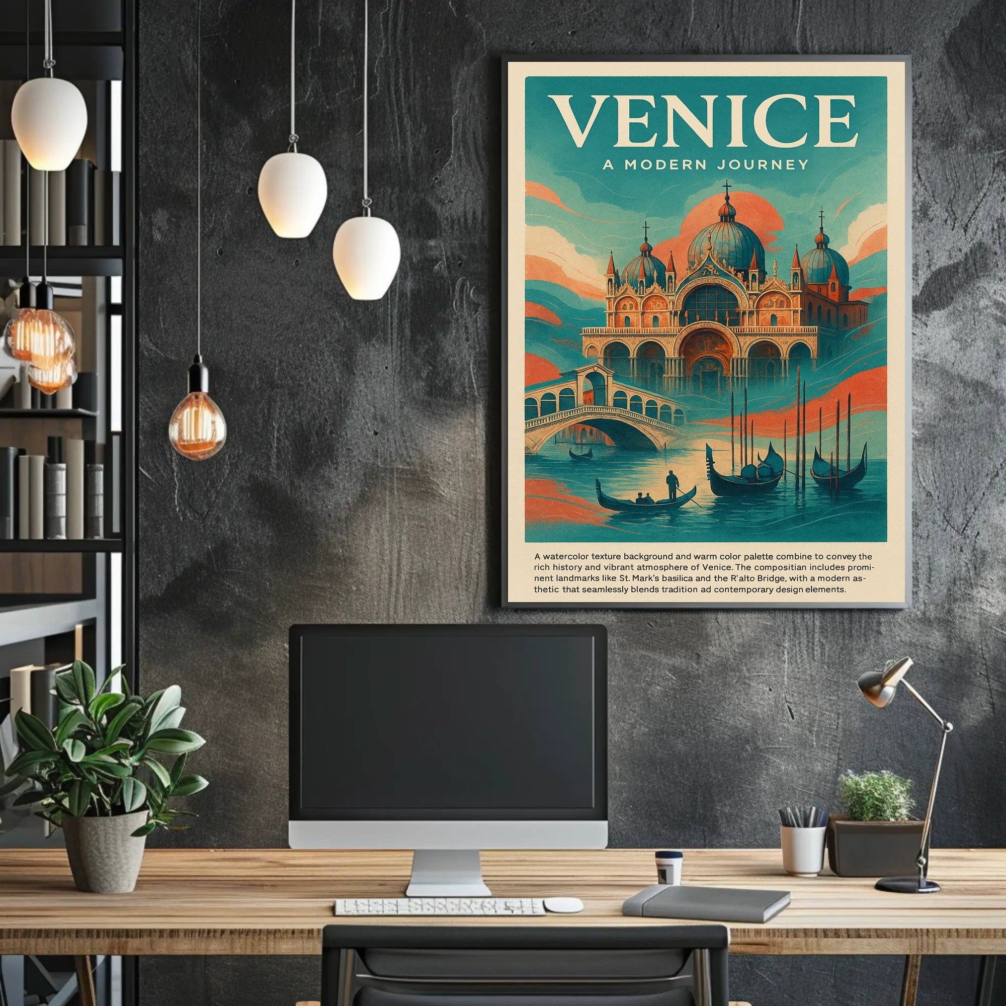 Venice A Modern Journey Poster PosterGoat