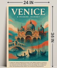 Venice A Modern Journey Poster PosterGoat