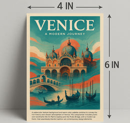 Venice A Modern Journey Poster PosterGoat