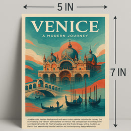 Venice A Modern Journey Poster PosterGoat