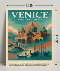 Venice A Modern Journey Poster PosterGoat
