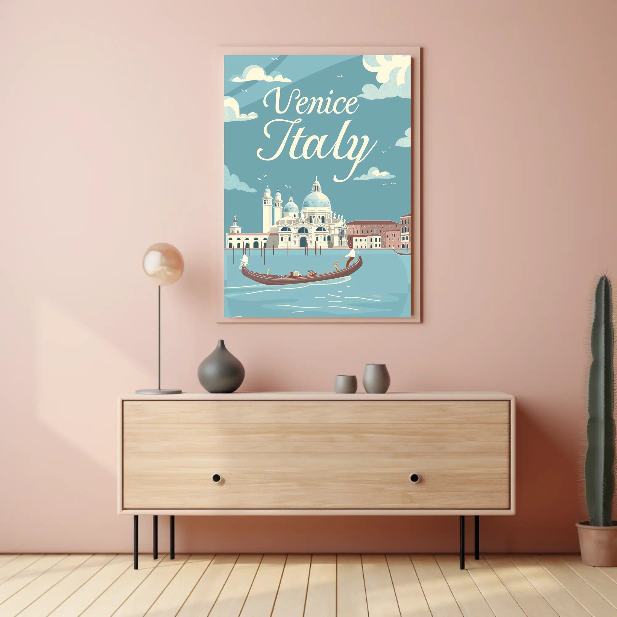 Venice Scenic Artwork: Timeless Travel Poster PosterGoat