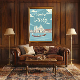 Venice Scenic Artwork: Timeless Travel Poster PosterGoat