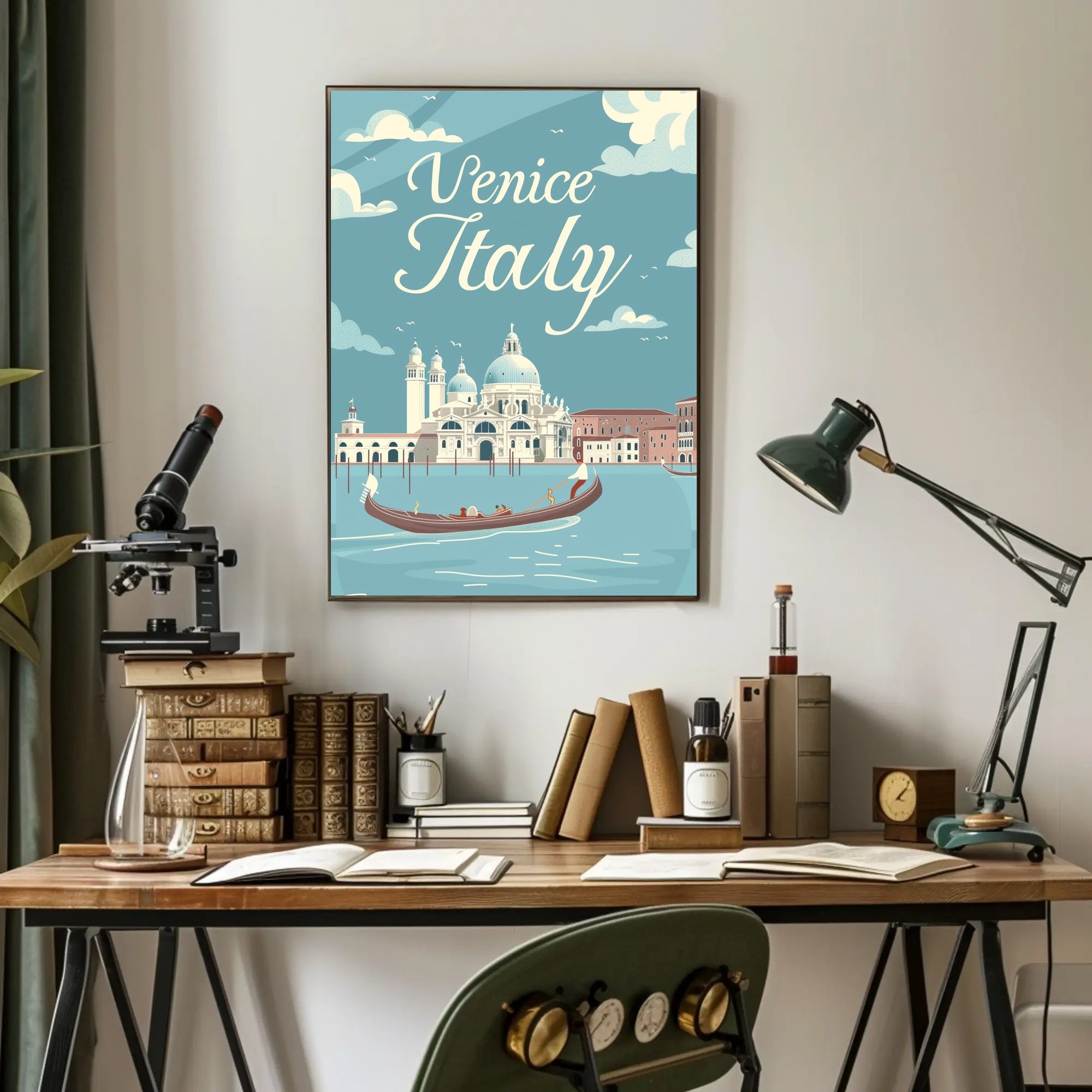 Venice Scenic Artwork: Timeless Travel Poster PosterGoat