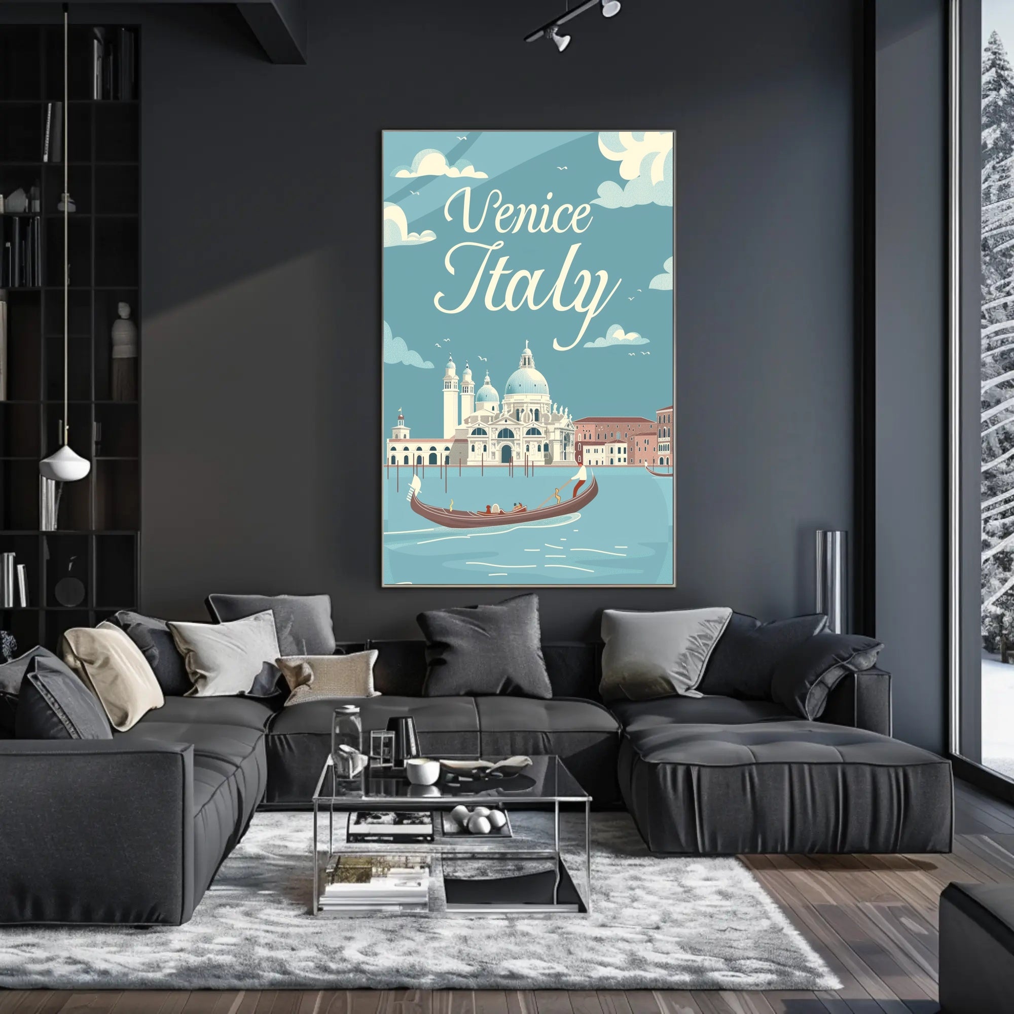 Venice Scenic Artwork: Timeless Travel Poster PosterGoat