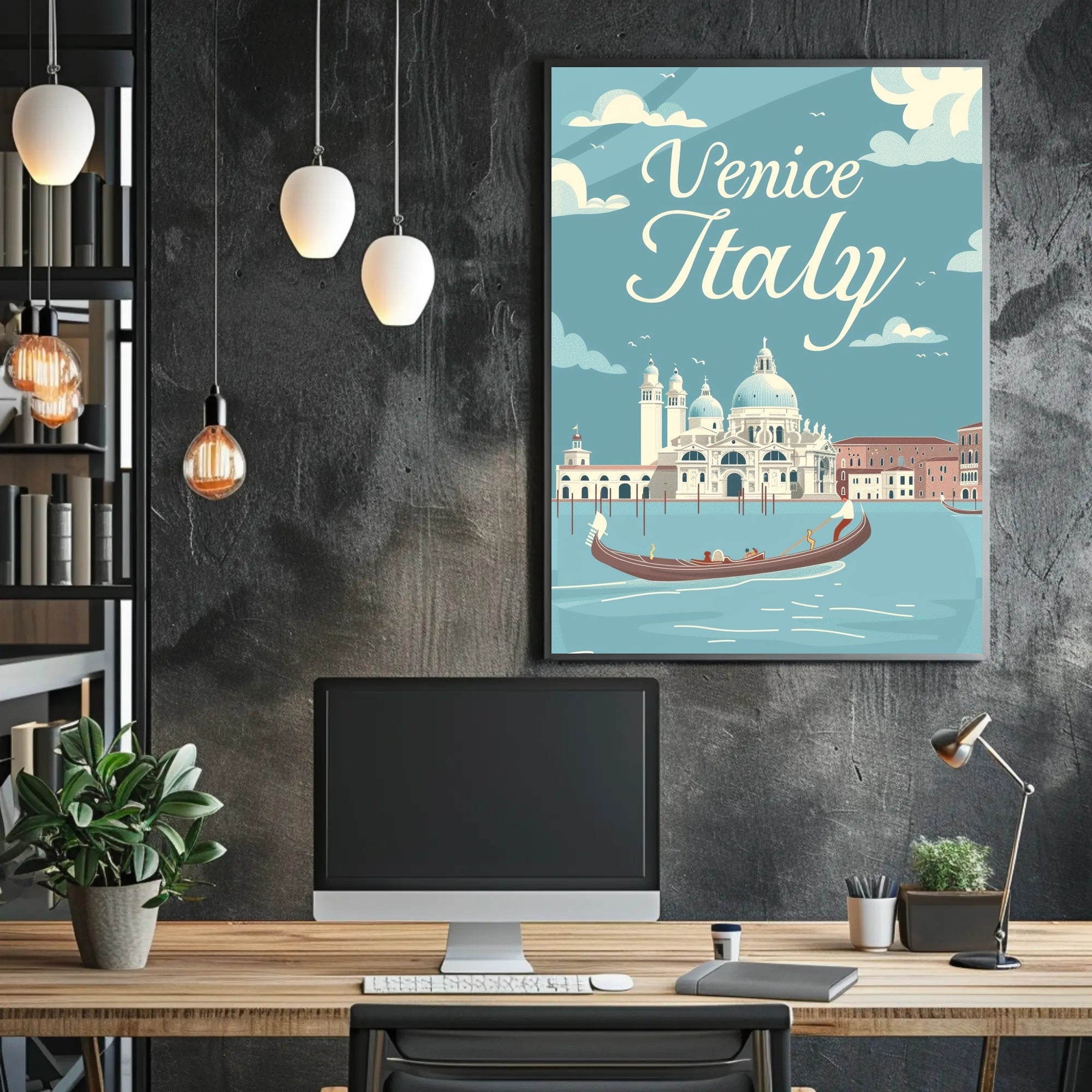 Venice Scenic Artwork: Timeless Travel Poster PosterGoat