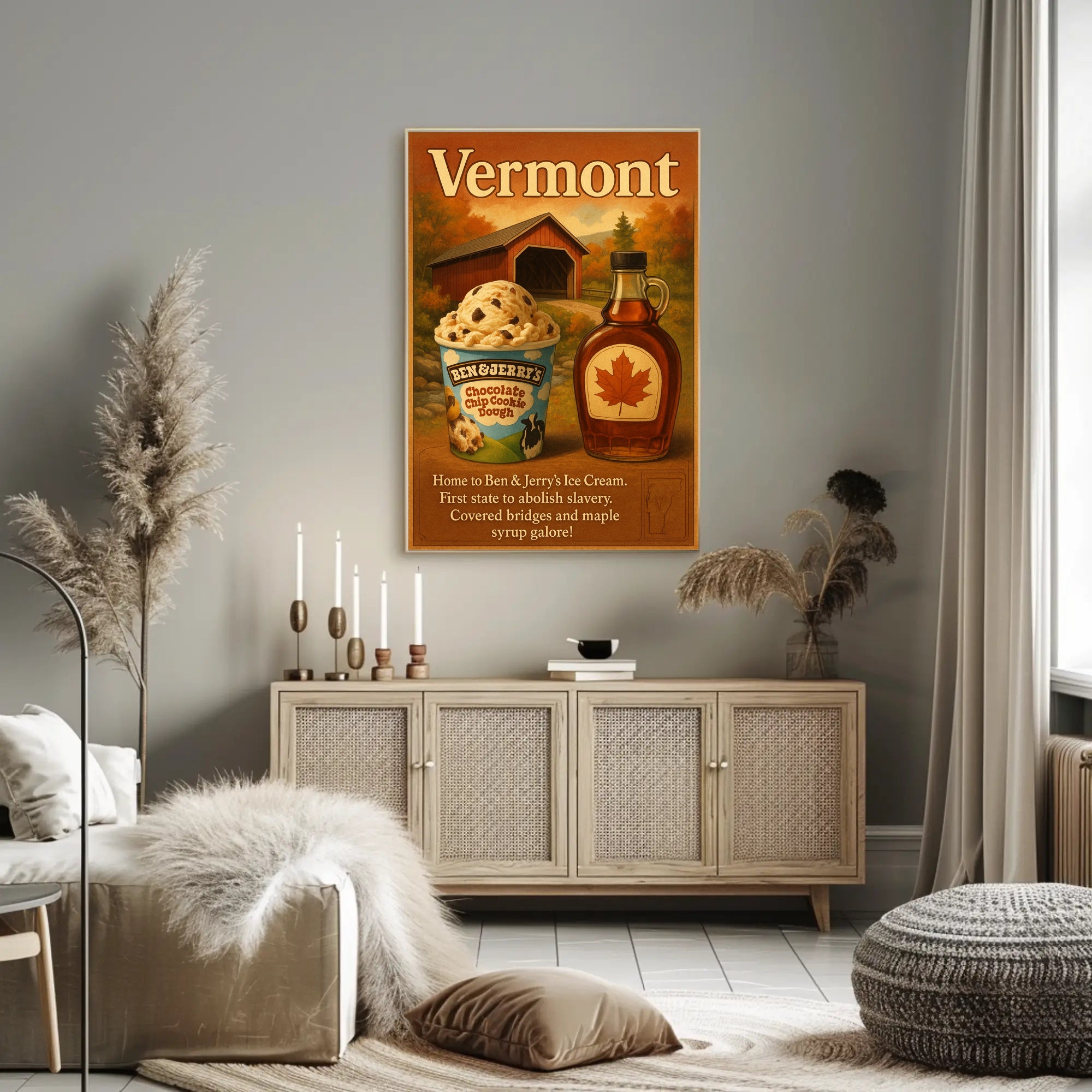 Vermont A Taste of Tradition Poster PosterGoat