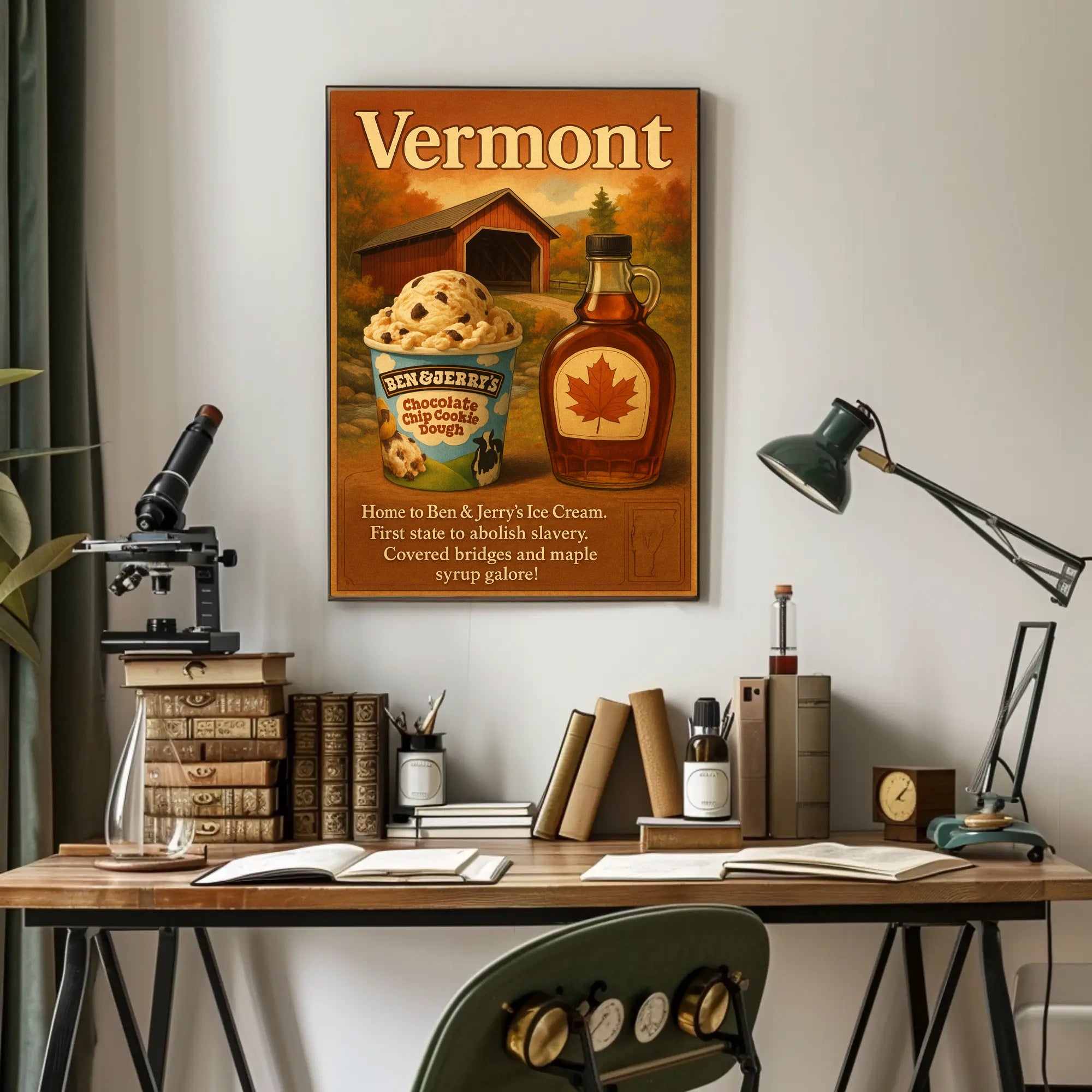 Vermont A Taste of Tradition Poster PosterGoat