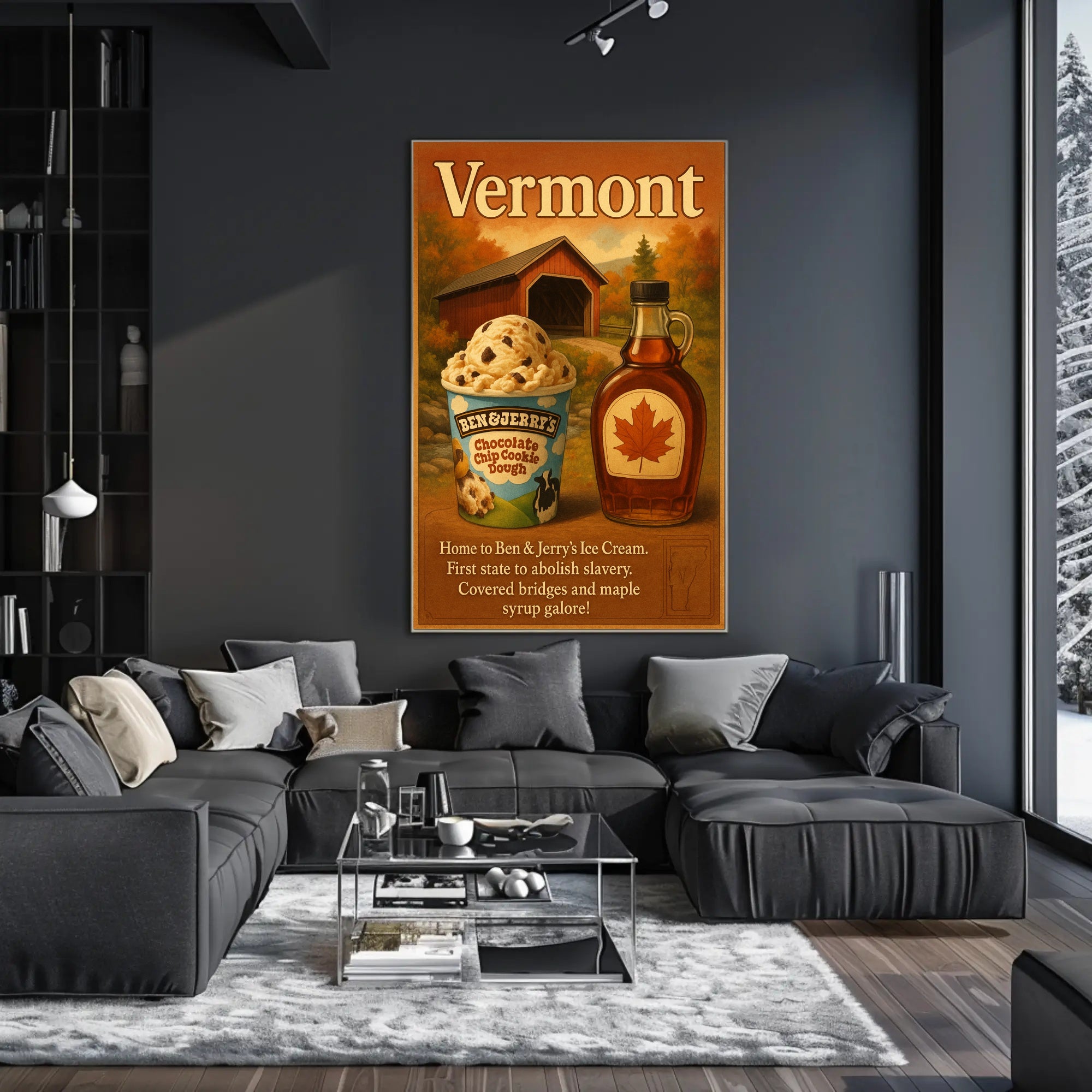 Vermont A Taste of Tradition Poster PosterGoat